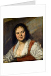 Gypsy Girl (La Bohémienne) by Frans I Hals