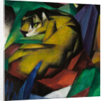 The tiger by Franz Marc