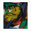 The tiger by Franz Marc