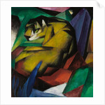The tiger by Franz Marc