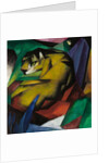 The tiger by Franz Marc