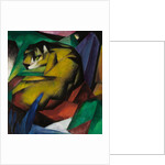 The tiger by Franz Marc