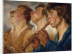 Three Buskers by Jacob Jordaens