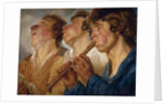 Three Buskers by Jacob Jordaens