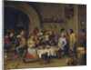 The Bean King (The Feast of the Bean King) by David Teniers the Younger