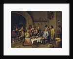 The Bean King (The Feast of the Bean King) by David Teniers the Younger