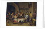 The Bean King (The Feast of the Bean King) by David Teniers the Younger