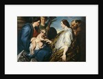The Mystical Marriage of Saint Catherine by Sir Anthony van Dyck