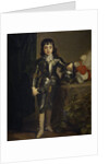 Portrait of Charles II of England as child by Sir Anthony van Dyck
