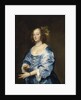 Portrait of Mary (née Ruthven), Lady van Dyck by Sir Anthony van Dyck