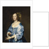 Portrait of Mary (née Ruthven), Lady van Dyck by Sir Anthony van Dyck