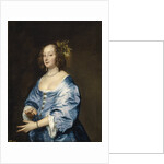 Portrait of Mary (née Ruthven), Lady van Dyck by Sir Anthony van Dyck