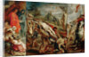 The Elevation of the Cross (sketch for the triptych) by Pieter Paul Rubens