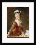 Portrait of the ballerina Marie-Madeleine Guimard by Jean Honoré Fragonard