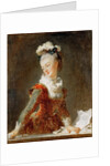 Portrait of the ballerina Marie-Madeleine Guimard by Jean Honoré Fragonard
