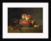 Basket of Peaches by Jean-Baptiste Siméon Chardin