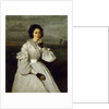 Portrait of Claire Sennegon by Jean-Baptiste Camille Corot