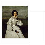 Portrait of Claire Sennegon by Jean-Baptiste Camille Corot