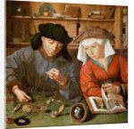 The Moneylender and his Wife by Quentin Massys