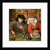 The Moneylender and his Wife by Quentin Massys