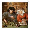 The Moneylender and his Wife by Quentin Massys