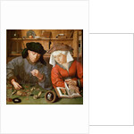 The Moneylender and his Wife by Quentin Massys