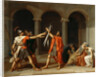 The Oath of the Horatii by Jacques Louis David