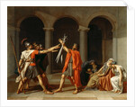 The Oath of the Horatii by Jacques Louis David