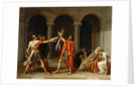 The Oath of the Horatii by Jacques Louis David