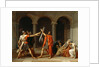 The Oath of the Horatii by Jacques Louis David