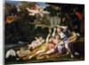 Rinaldo presents Armida with a mirror by Domenichino