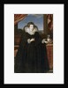 Portrait of Queen Elisabeth of France, Queen consort of Spain by Frans Pourbus the Younger