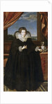 Portrait of Queen Elisabeth of France, Queen consort of Spain by Frans Pourbus the Younger