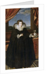 Portrait of Queen Elisabeth of France, Queen consort of Spain by Frans Pourbus the Younger