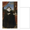 Portrait of Queen Elisabeth of France, Queen consort of Spain by Frans Pourbus the Younger