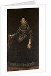 Portrait of Queen Elisabeth of France, Queen consort of Spain by Anonymous