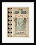 Cover Design for the illustrated edition Le Pater by Alfons Marie Mucha