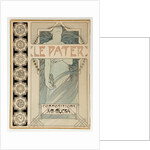 Cover Design for the illustrated edition Le Pater by Alfons Marie Mucha