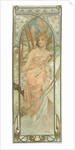 The Times of the Day: Morning Awakening by Alfons Marie Mucha