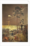 The Meeting Na Krizkach  (The cycle The Slav Epic) by Alfons Marie Mucha