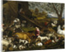 The Animals Board Noahs Ark by Jacopo il vecchio Bassano