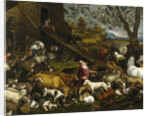 The Animals Board Noahs Ark by Jacopo il vecchio Bassano