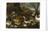 The Animals Board Noahs Ark by Jacopo il vecchio Bassano