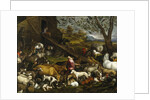 The Animals Board Noahs Ark by Jacopo il vecchio Bassano