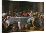 The Last Supper by Agostino Carracci