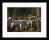 The Last Supper by Agostino Carracci