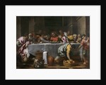 The Last Supper by Agostino Carracci