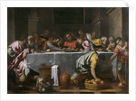 The Last Supper by Agostino Carracci