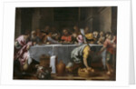 The Last Supper by Agostino Carracci
