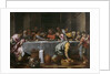 The Last Supper by Agostino Carracci